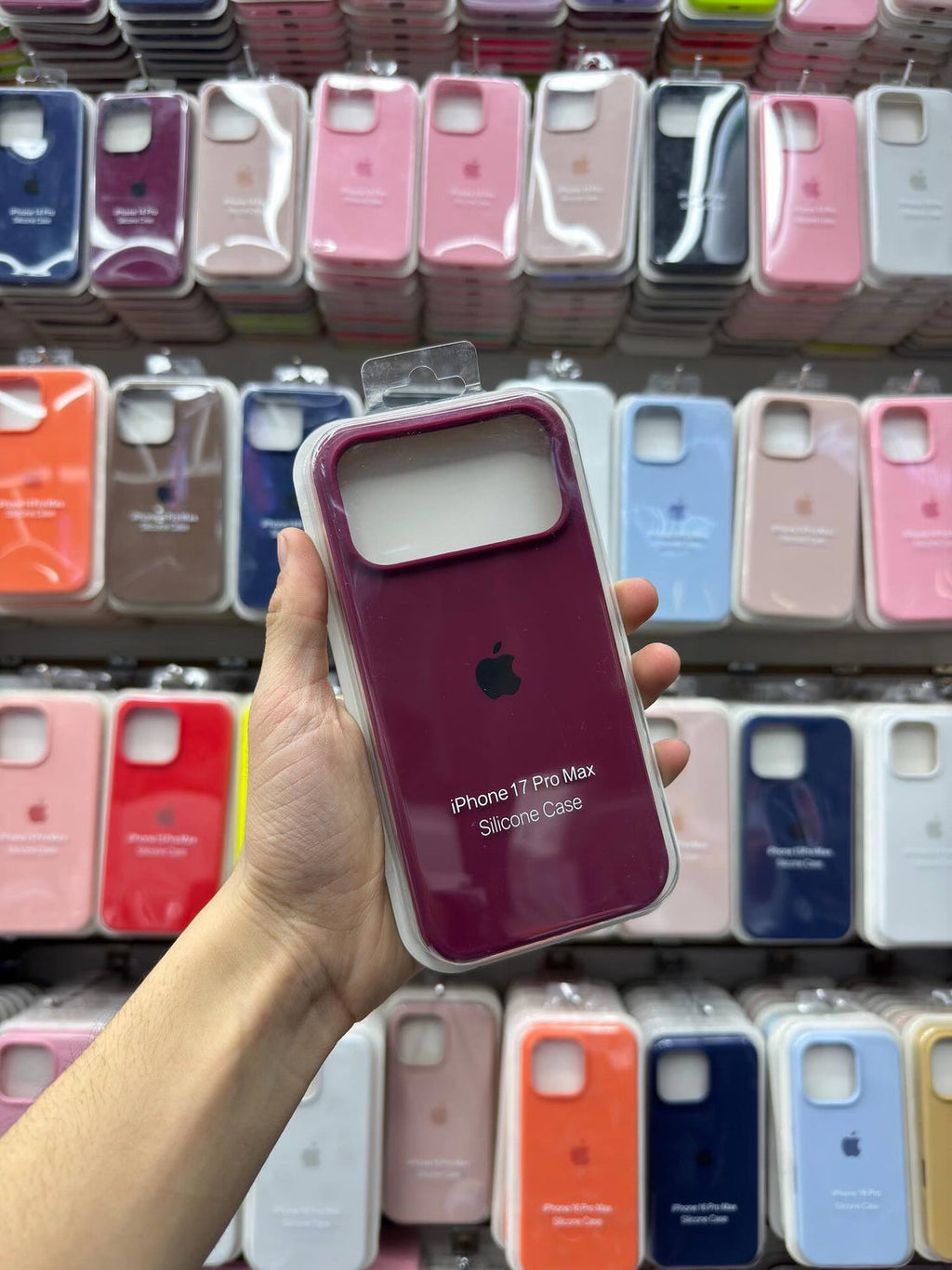 Plum Wine 🍷 (Dark Maroon) Silicon Case With Soft Padding