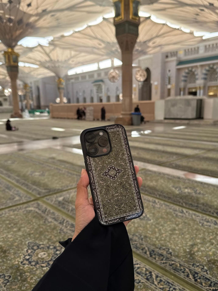 Green Carpet Glossy 2d Plated Customize Case