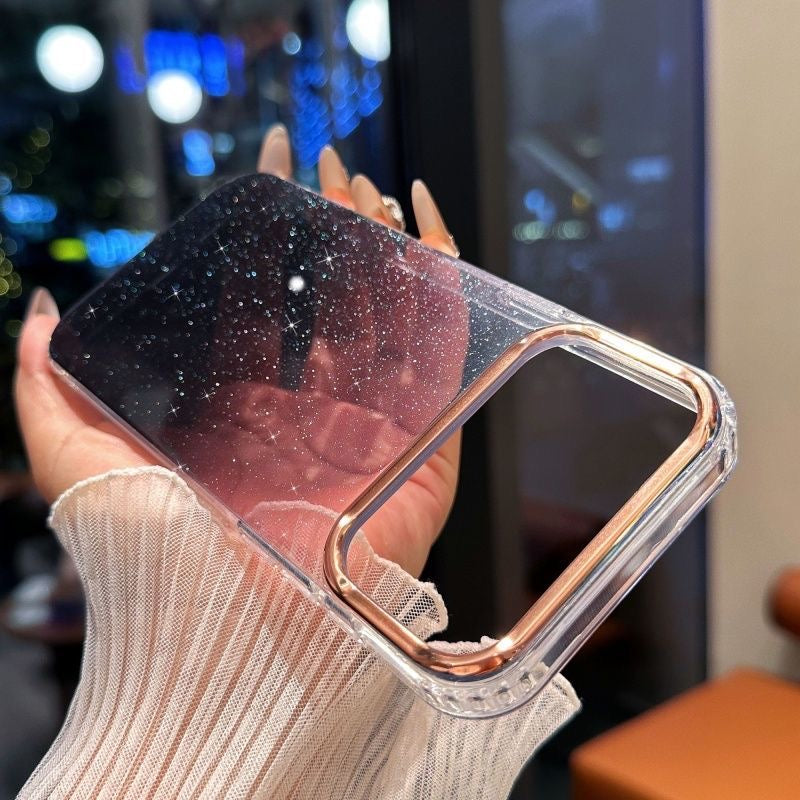 BLACK Crystal Shimmer Case For iphone Series