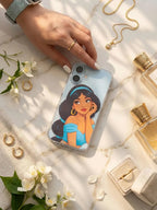Disney Princess Semi Transparent Printed Cases