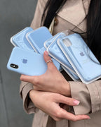 Siera Blue (Light Blue) Silicon Case With Soft Padding