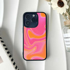 Pink Orange Fusion Printed Phone Case for all Models