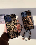 Cheetah case with charm