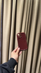 Burgundy 🍷Cherry Wavy Wine Case (FLAT 50% OFF)