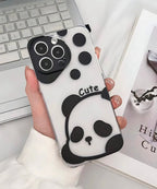 Cute Panda Customise PNG Case