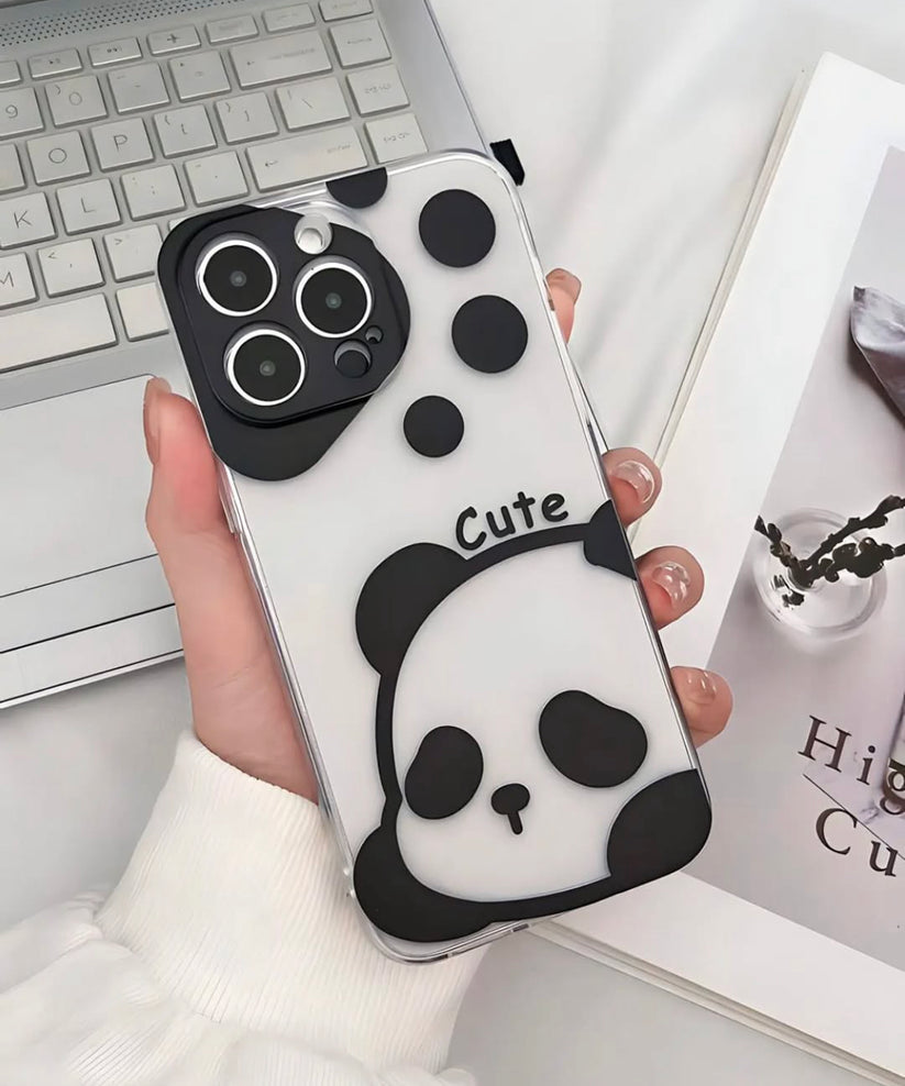 Cute Panda Customise PNG Case