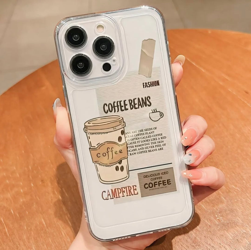 Coffee Beans Customise PNG Case