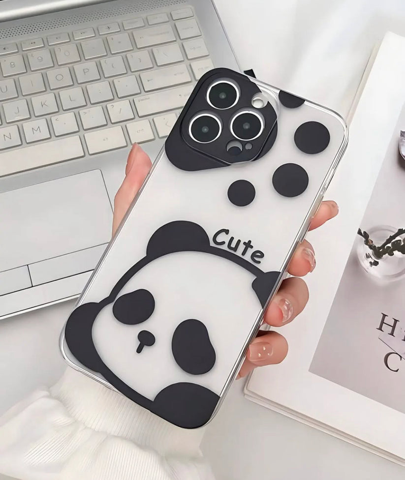 Cute Panda Customise PNG Case
