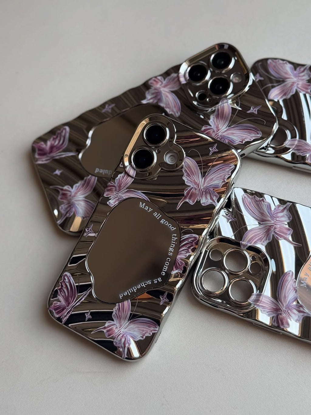 Butterfly Mirror Premium Case for iPhone