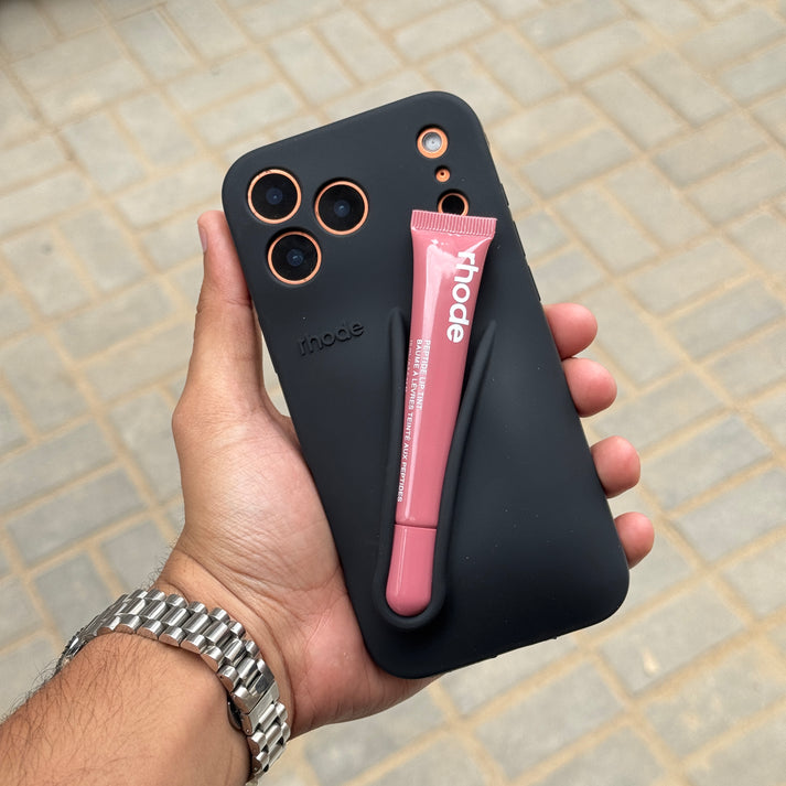 New Original Rhodes LipGloss 💄 Silicone Case With Box