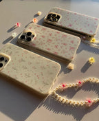 Printed Flowers Charm Case