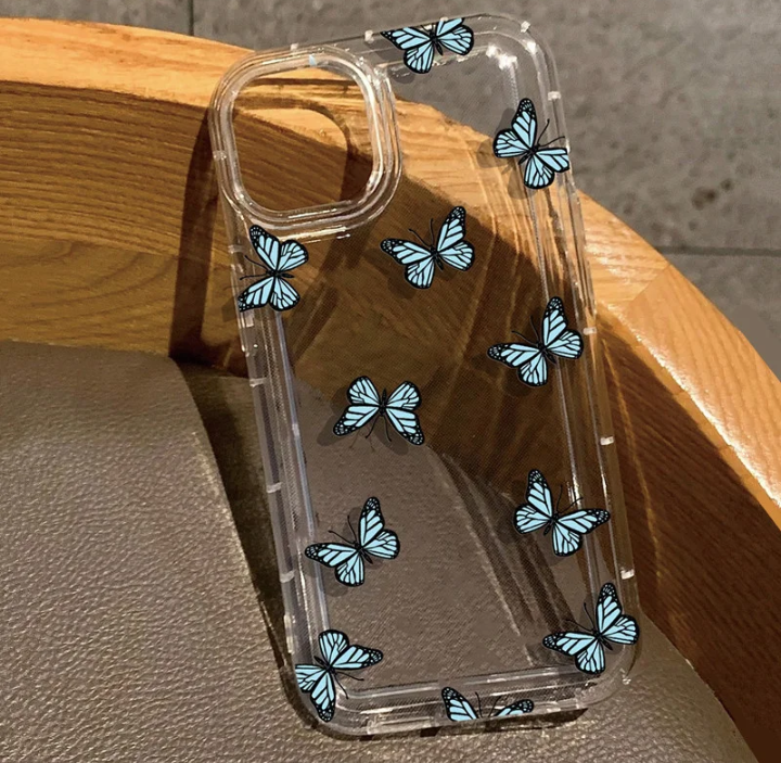 Butterfly Printed Customise PNG Case