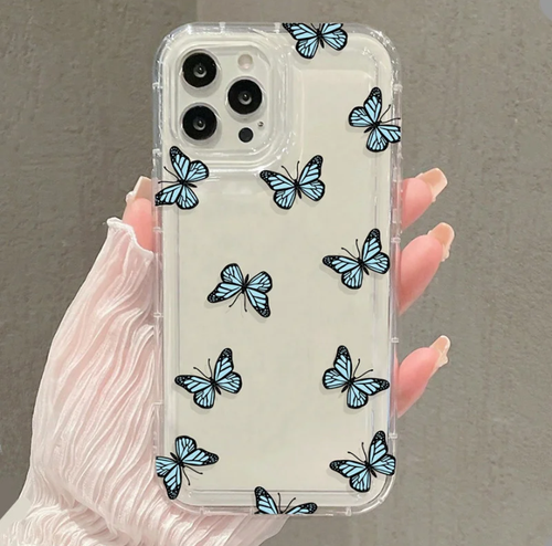 Butterfly Printed Customise PNG Case