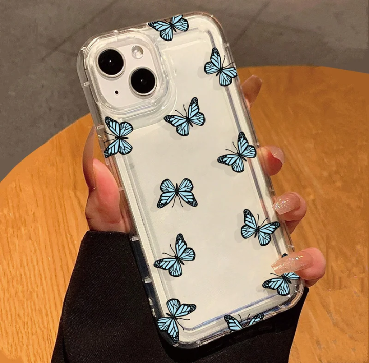 Butterfly Printed Customise PNG Case