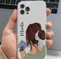 Customized Girl Name PNG Case