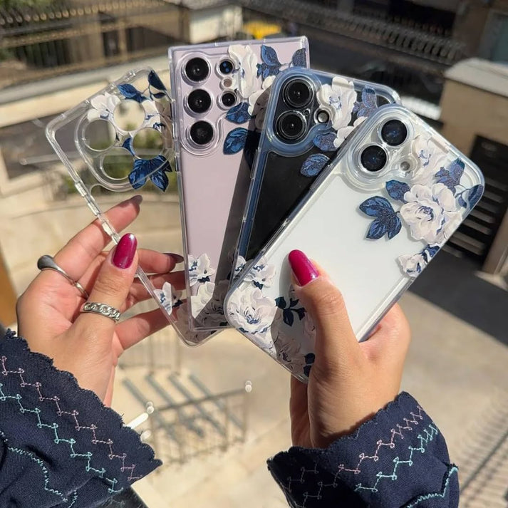 Transparent Flower Case