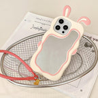 Cute Bunny Mirror iPhone Case