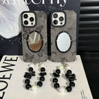 Elegant Mirror Charm Case for iPhone 11–17 Series