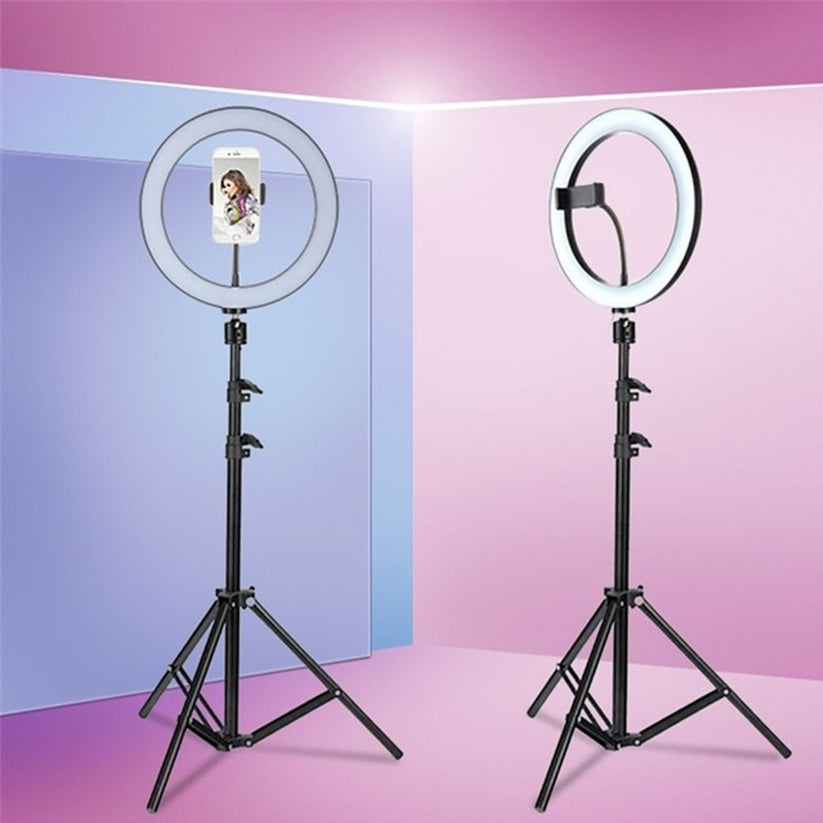 "26cm" with "7 feet" Modern Ring Light For Selfies TikTok And Videos