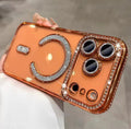 New Diamond Magsafe Glame Case With Lens Protection