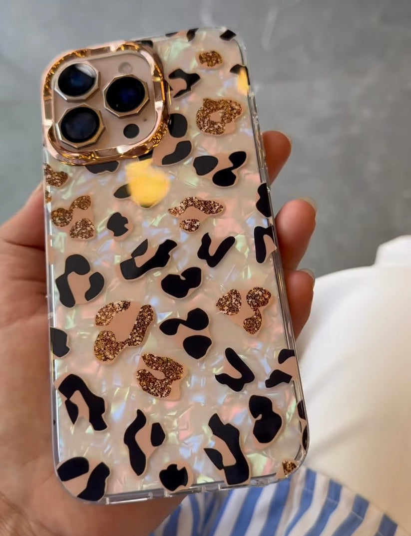Cheetah Laser Marble Case