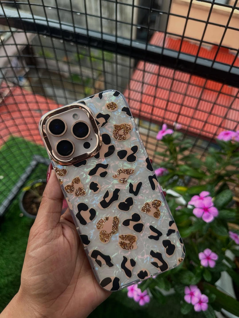Golden Leopard Luxe Case “Fierce Style, Luxe Protection.”