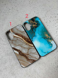 2d Marble glossy printed covers for all models